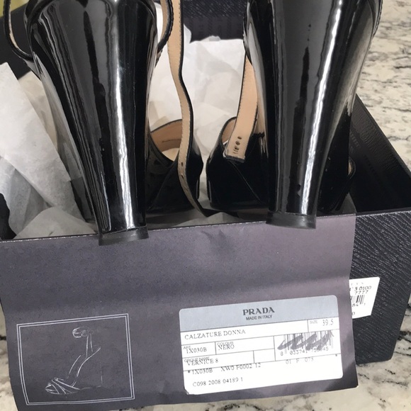 Prada Patent Wedges - Picture 5 of 8